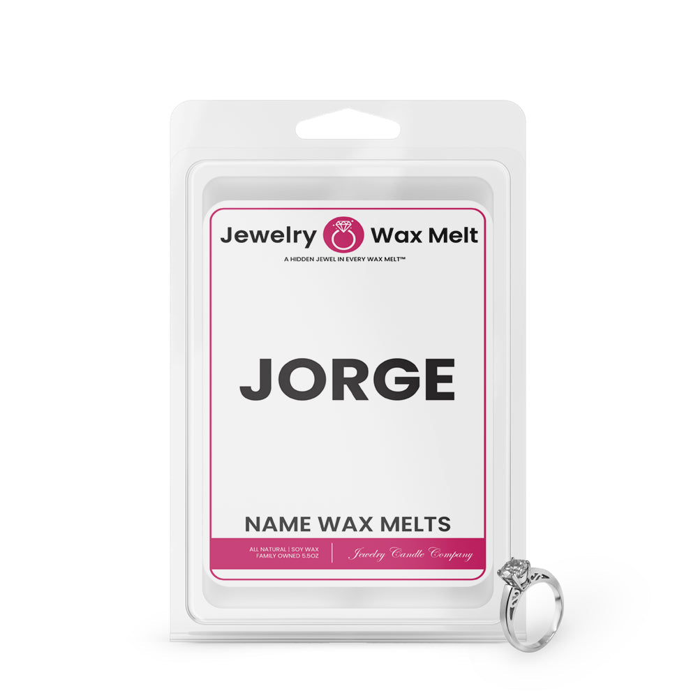 JORGE Name Jewelry Wax Melts