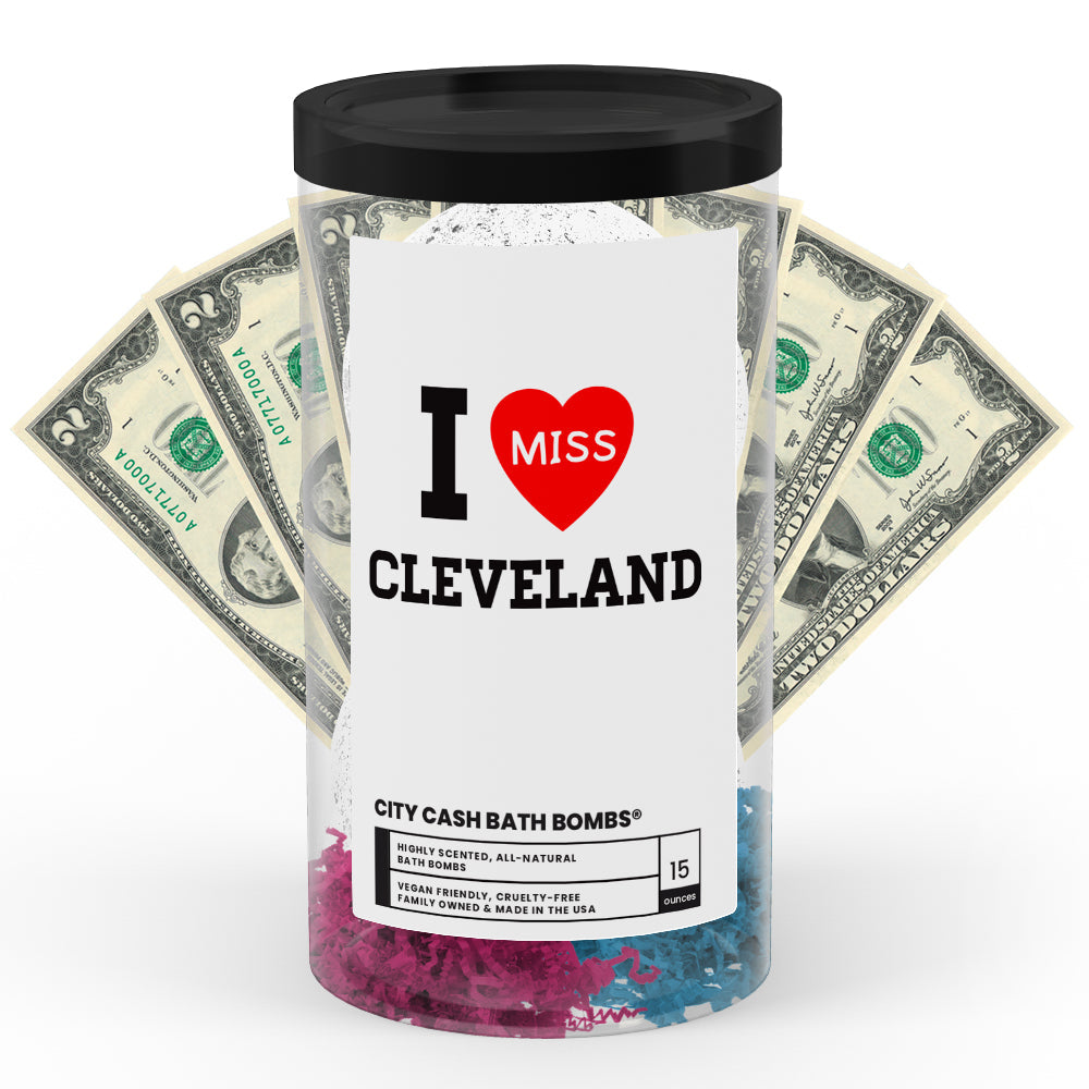 I miss Cleveland City Cash Bath Bombs