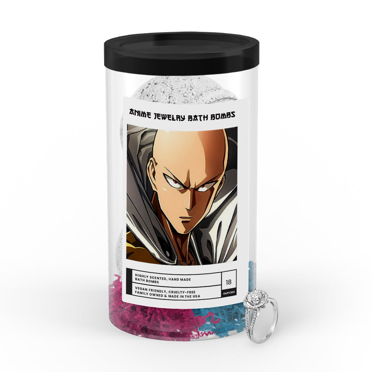 Saitama (サイタマ) | Anime Jewelry Bath Bombs