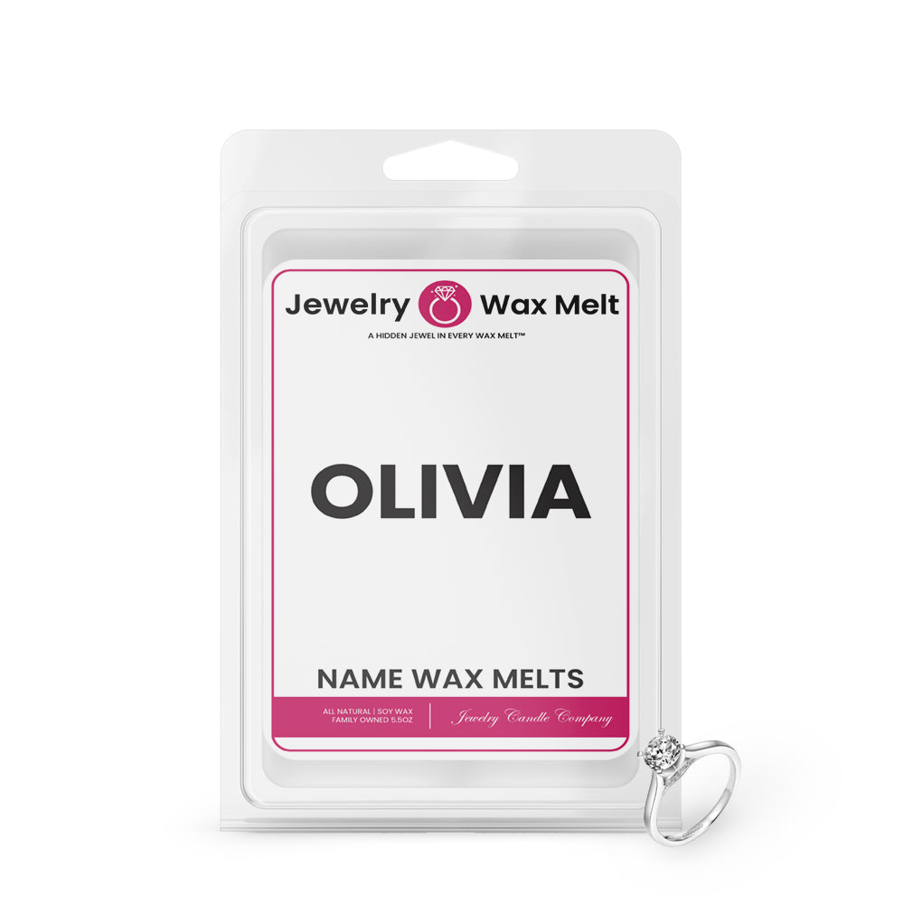 OLIVIA Name Jewelry Wax Melts