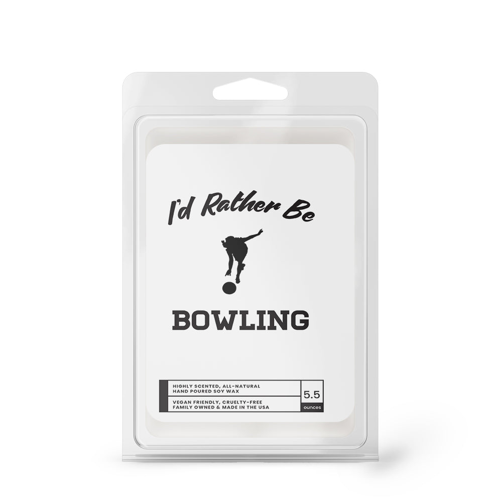 I'd rather be Bowling Wax Melts