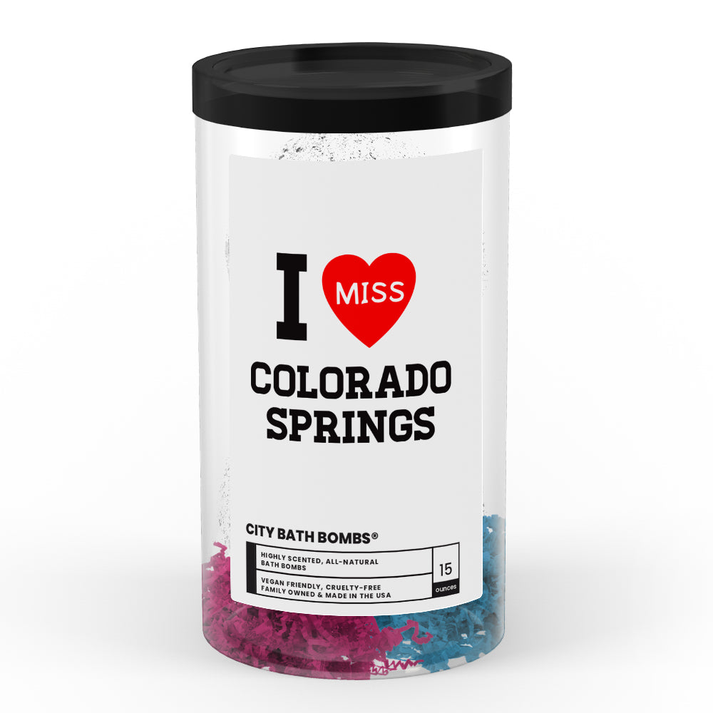 I miss Colorado Springs City Bath Bombs