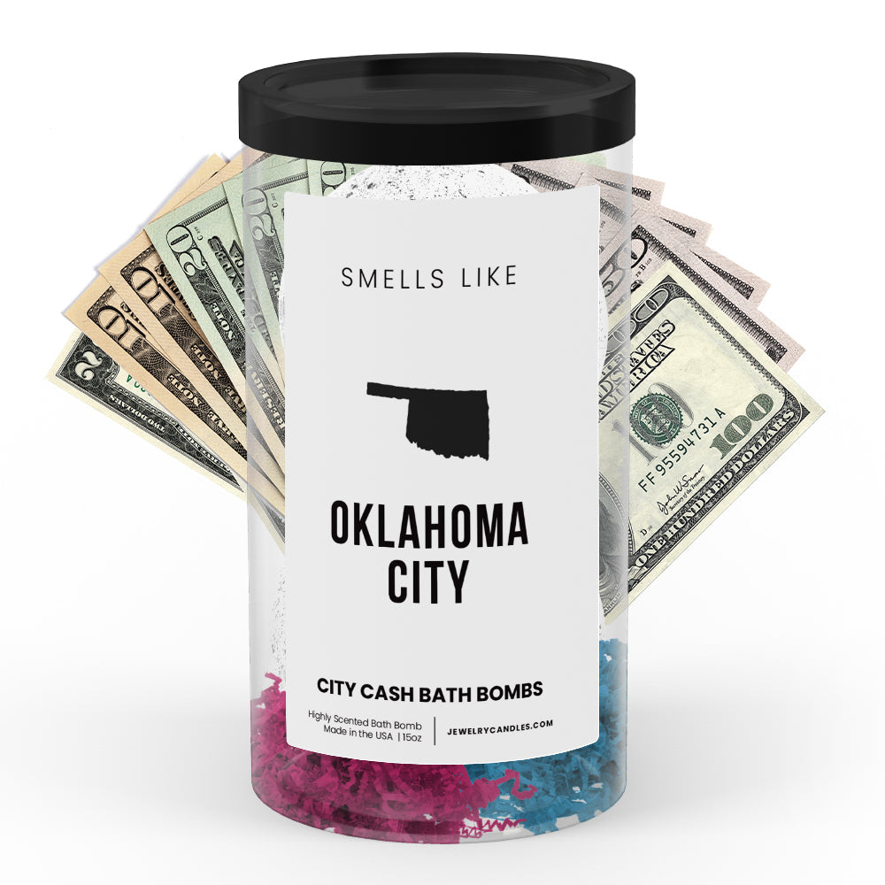 Smells Like Oklahoma City Cash Bath Bombs