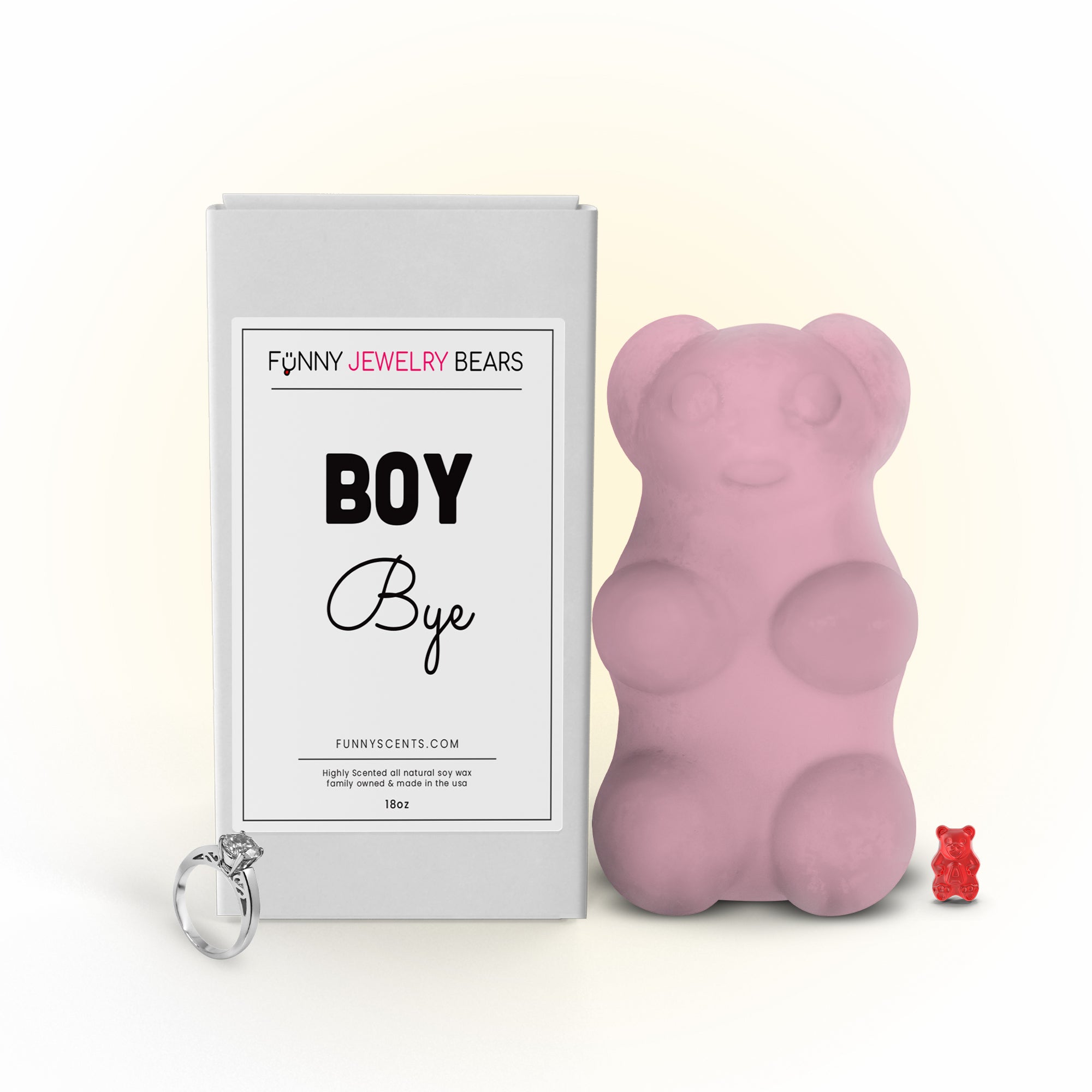 Boy Bye Jewelry Funny Candles