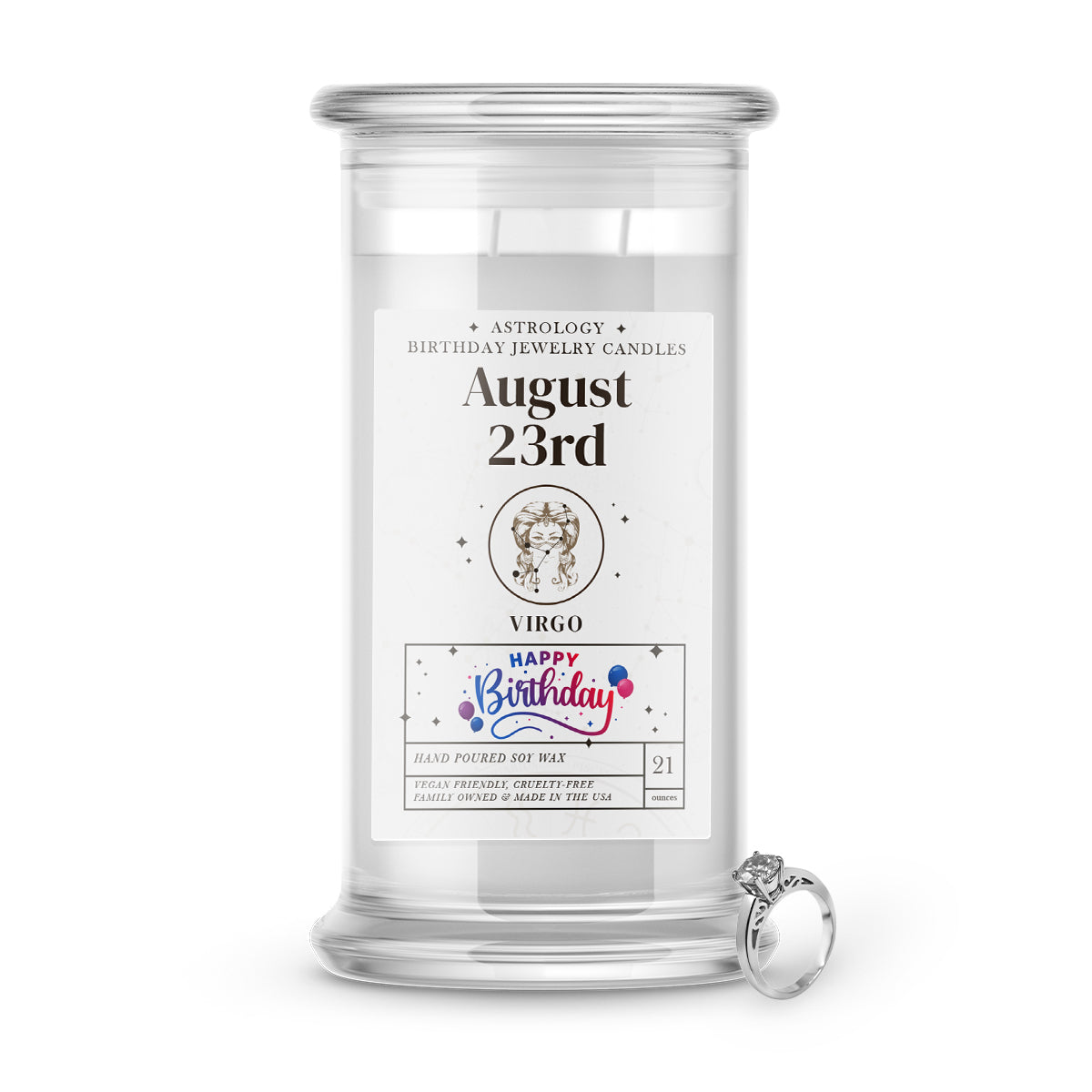 VIRGO  | ASTROLOGY BIRTHDAY JEWELRY CANDLES