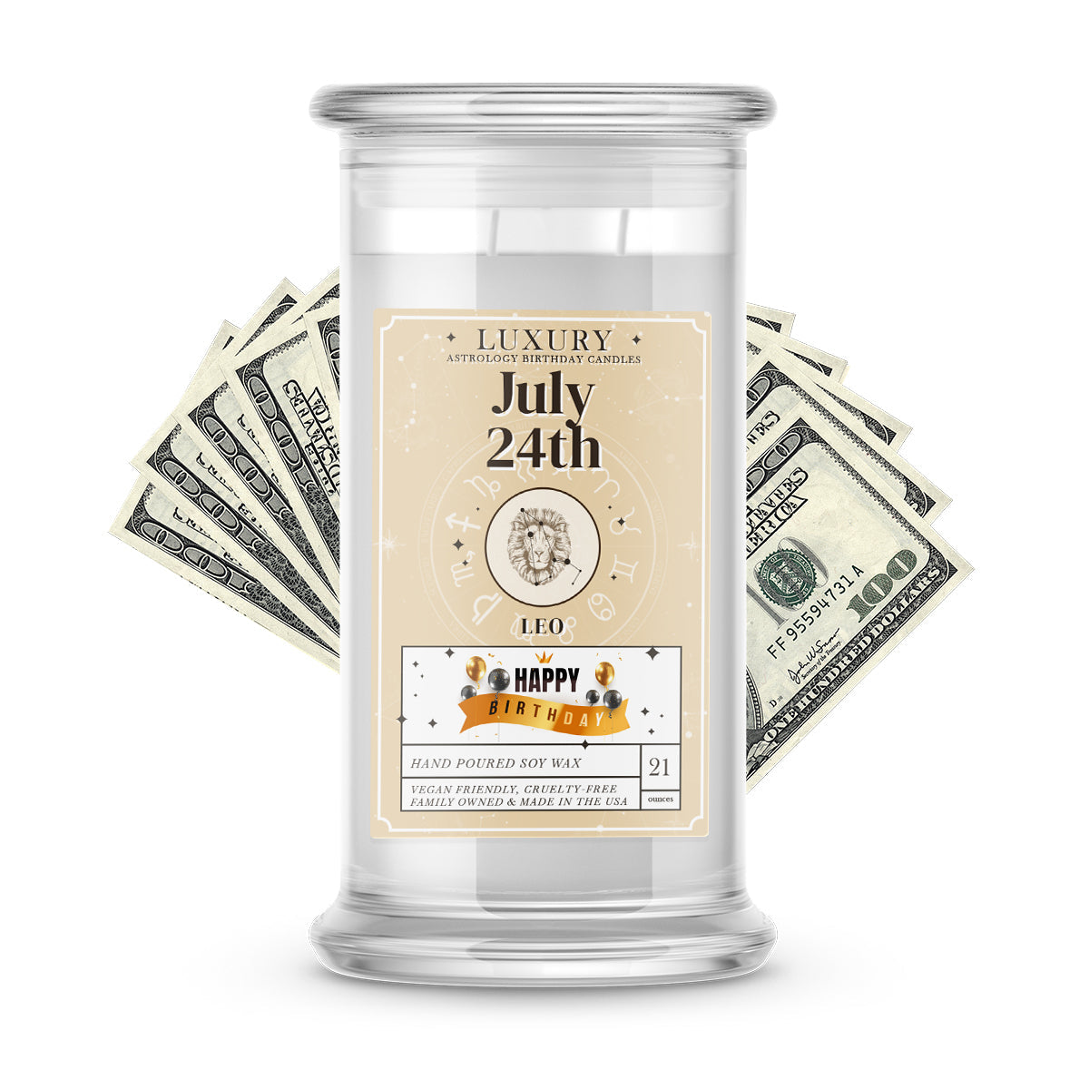 LEO | Luxury Astrology Birthday Cash Candles