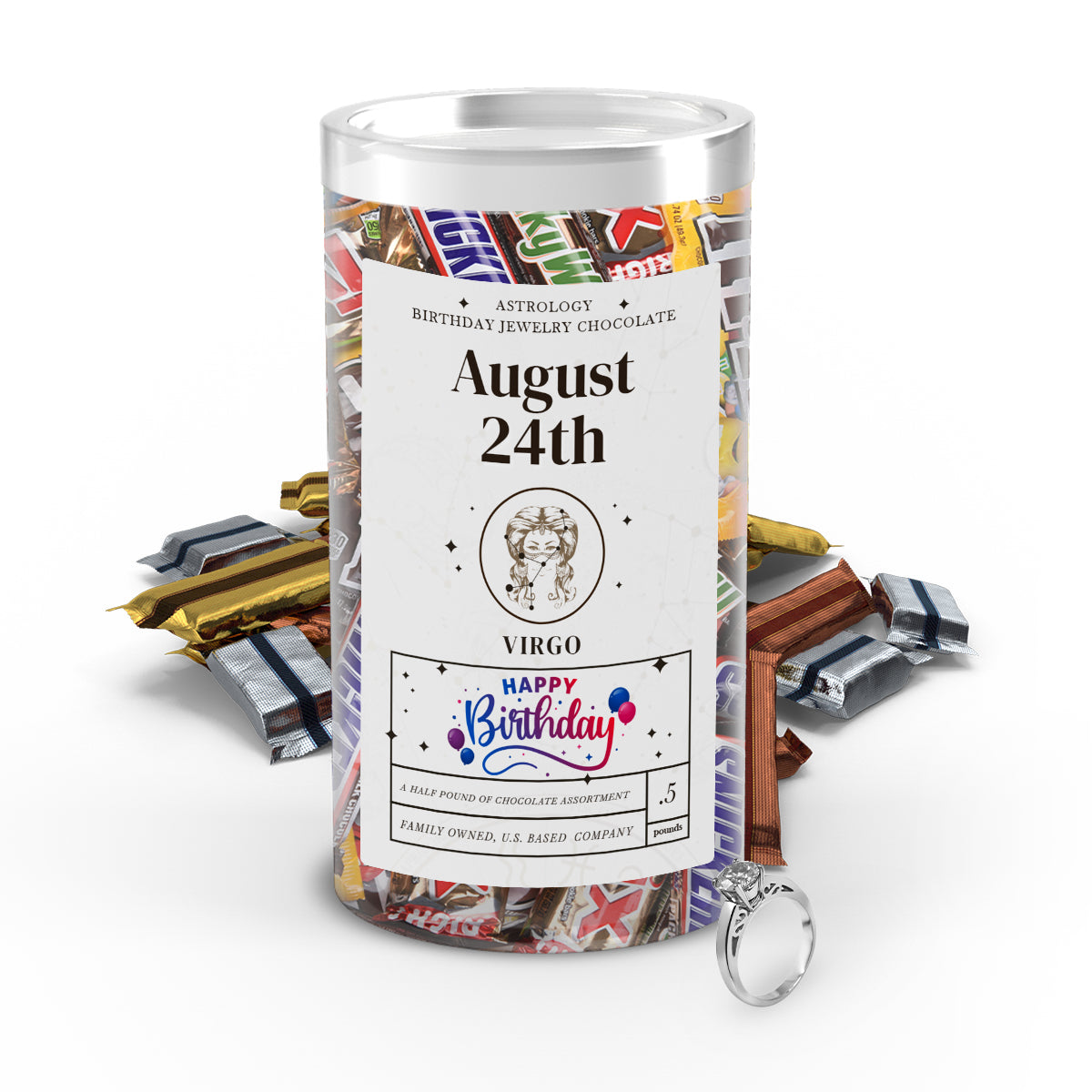 VIRGO  | ASTROLOGY BIRTHDAY JEWELRY CHOCOLATE