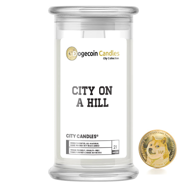 City Of A Hill City DogeCoin Candles
