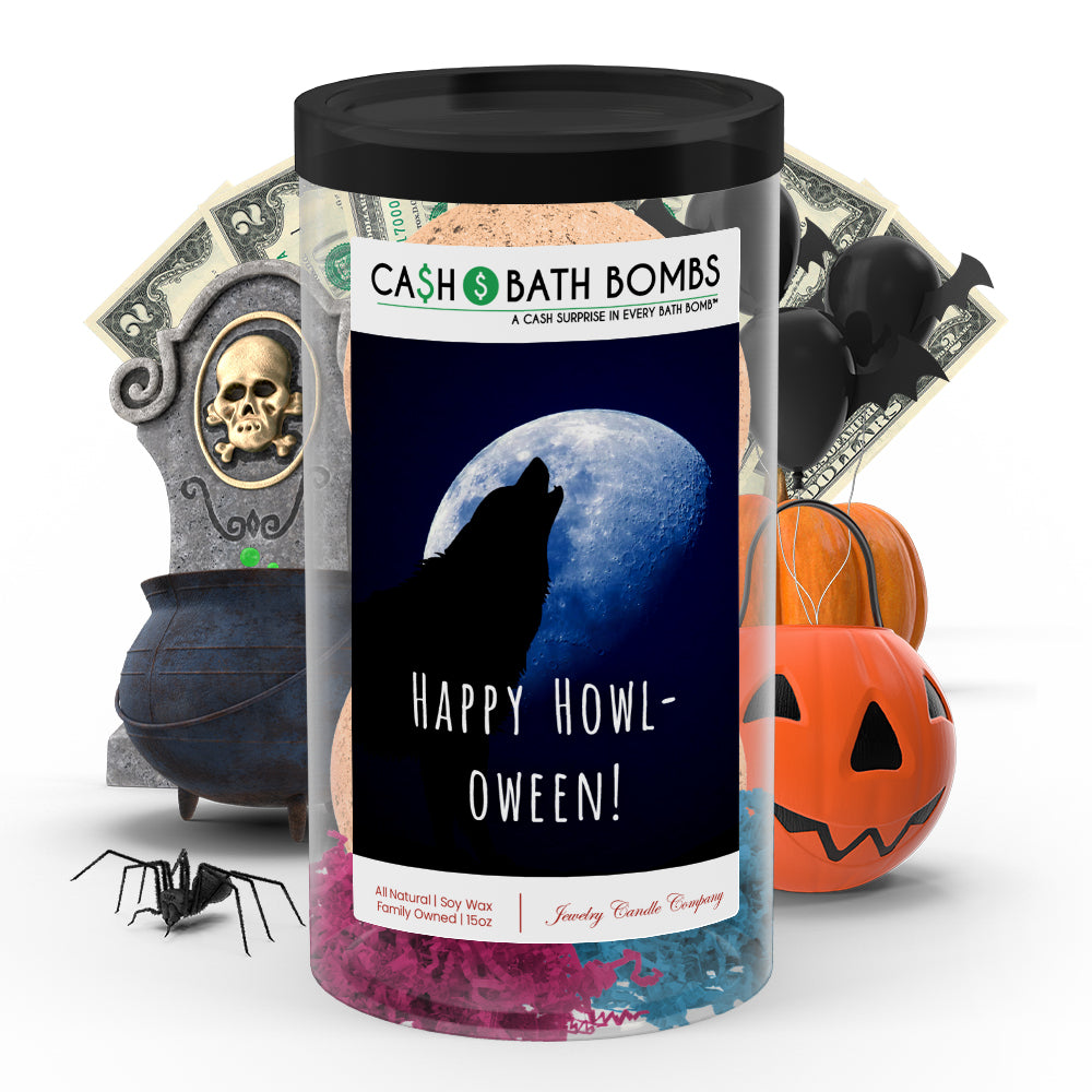 Happy halloween! Cash Bath Bombs