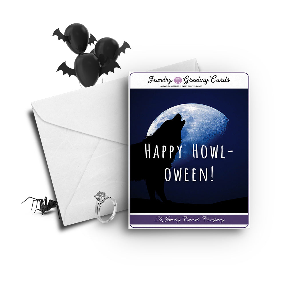 Happy halloween! Jewelry Greetings Card