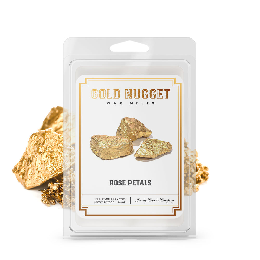 Rose Petals Gold Nugget Wax Melts