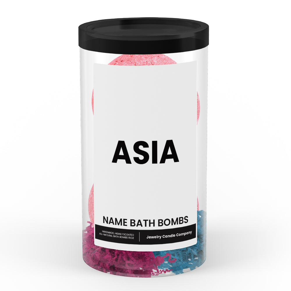 ASIA Name Bath Bomb Tube