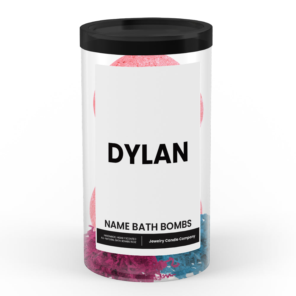 DYLAN Name Bath Bomb Tube