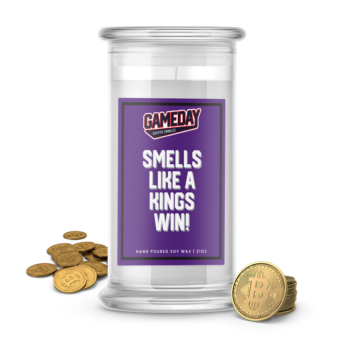 Sacramento Kings Game Day Cash Candles