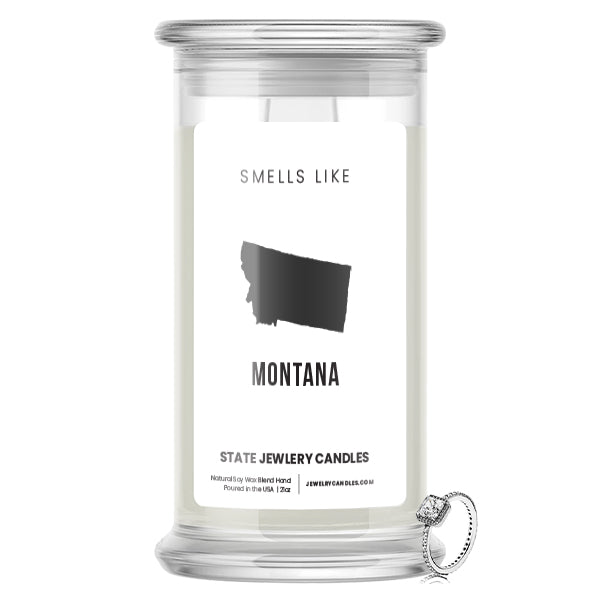 Smells Like Montana State Jewelry Candles