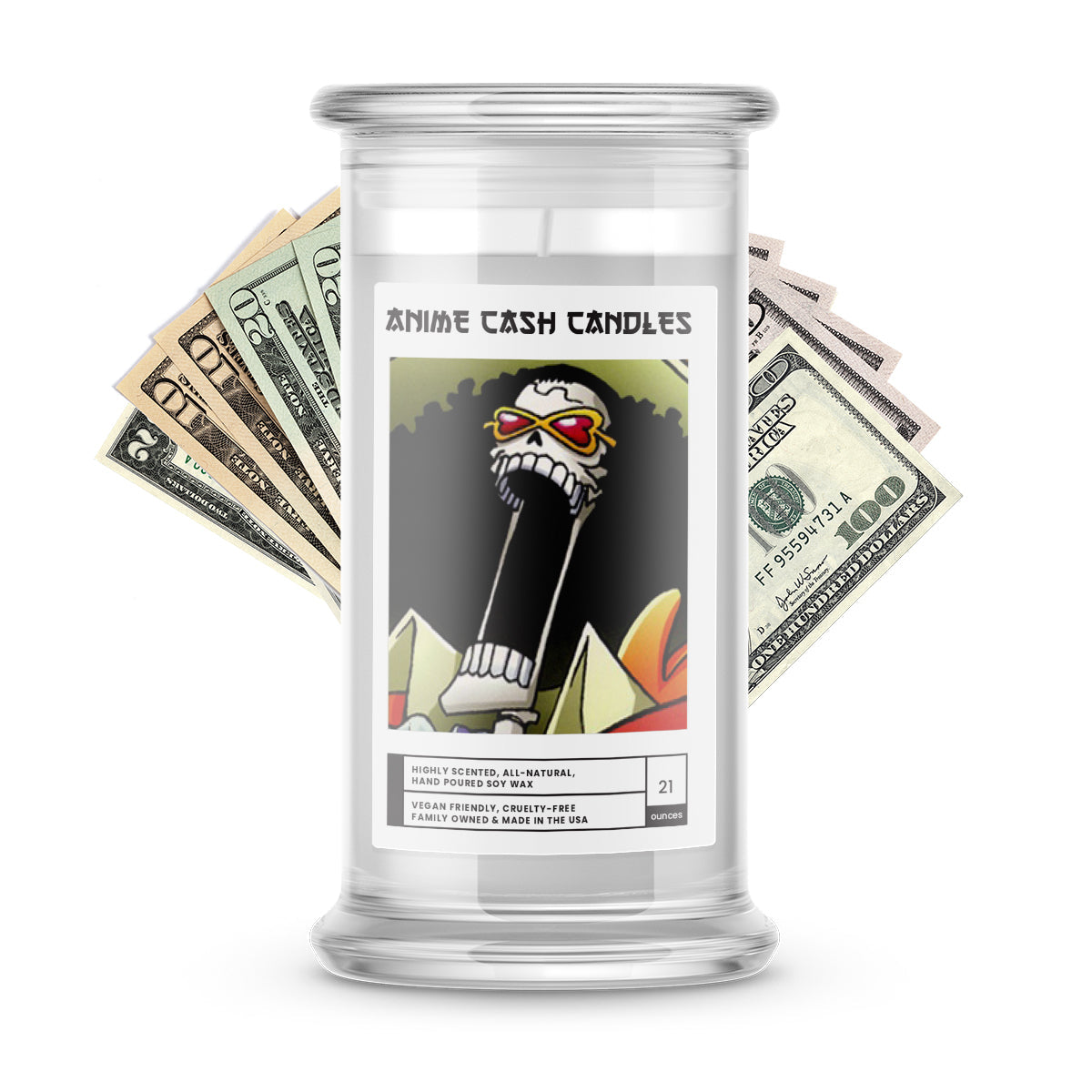 Brook | Anime Cash Candle