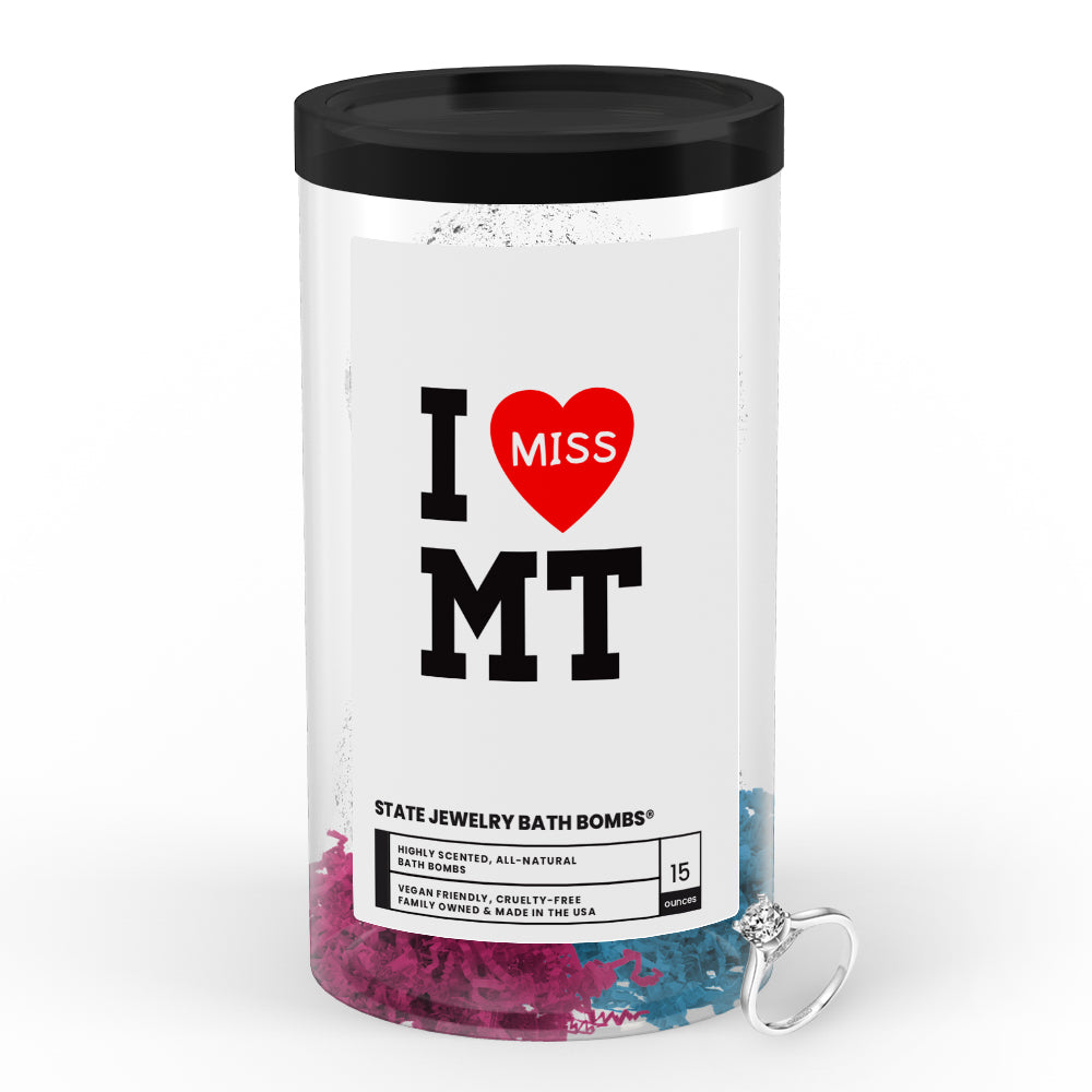 I miss MT State Jewelry Bath Bombs