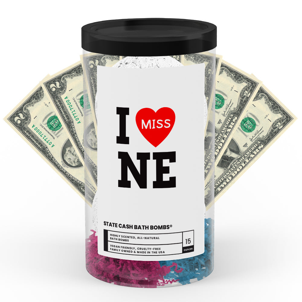 I miss NE State Cash Bath Bombs