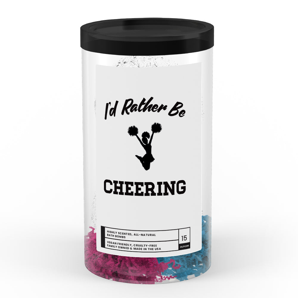 I'd rather be Cheering Bath Bombs