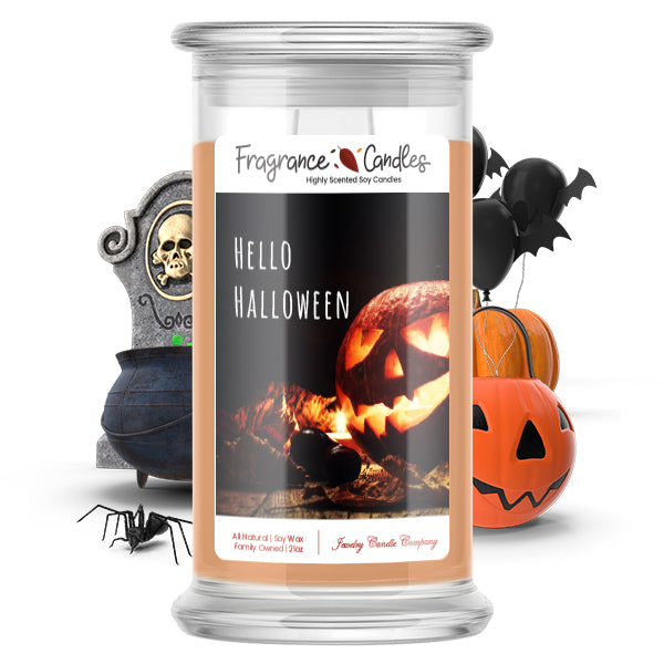 Hello halloween Fragrance Candle