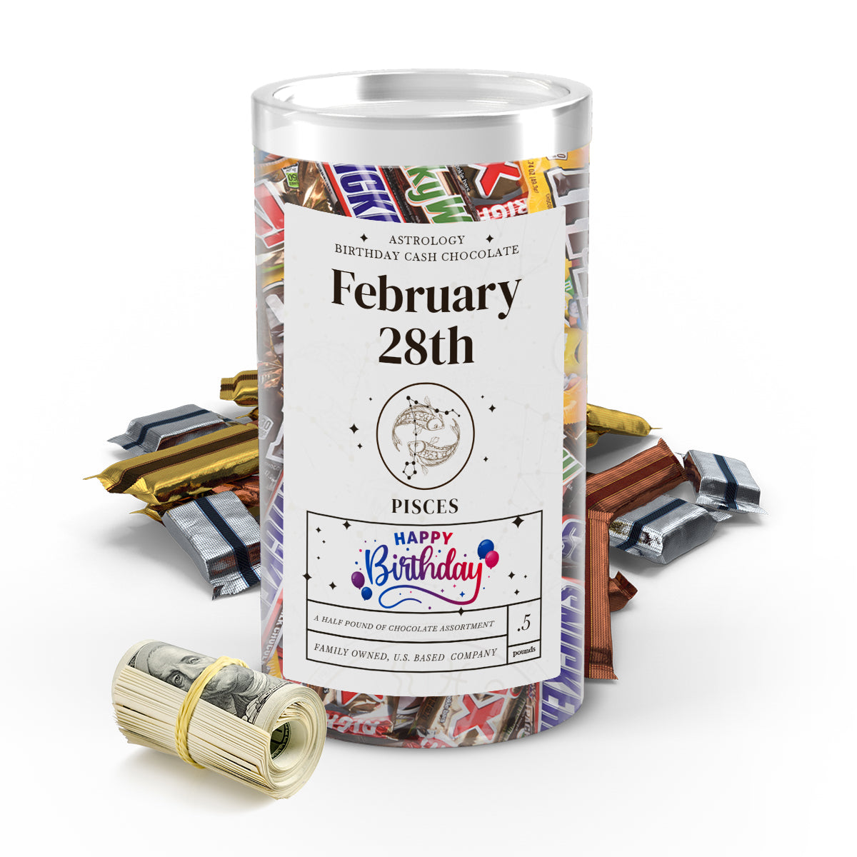 PISCES | ASTROLOGY BIRTHDAY CASH CHOCOLATE