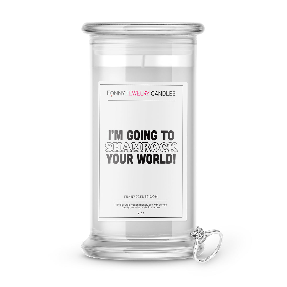 I'm Going to Shamrock Your World! Jewelry Funny Candles