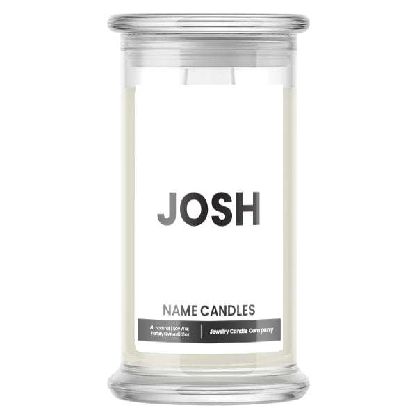 JOSH Name Candles