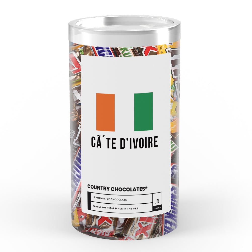 CA TE D'ivoire Country Chocolates