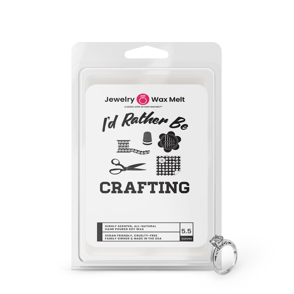 I'd rather be Crafting Jewelry Wax Melts