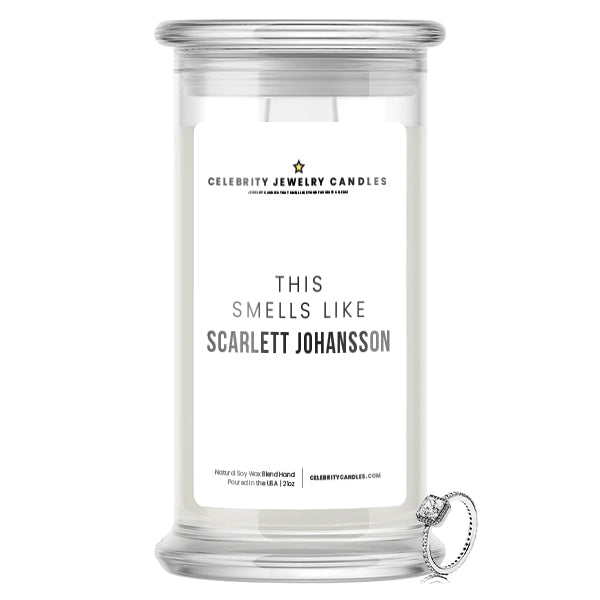 Smells Like Scarlett Johansson Jewelry Candle | Celebrity Jewelry Candles