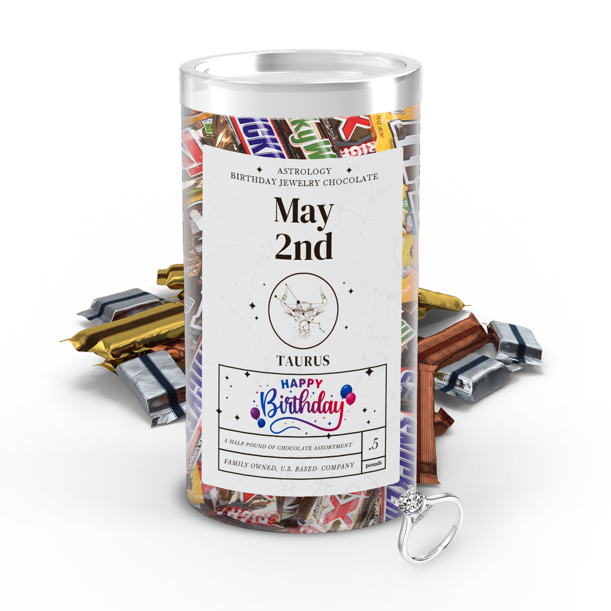 TAURUS  | ASTROLOGY BIRTHDAY JEWELRY CHOCOLATE