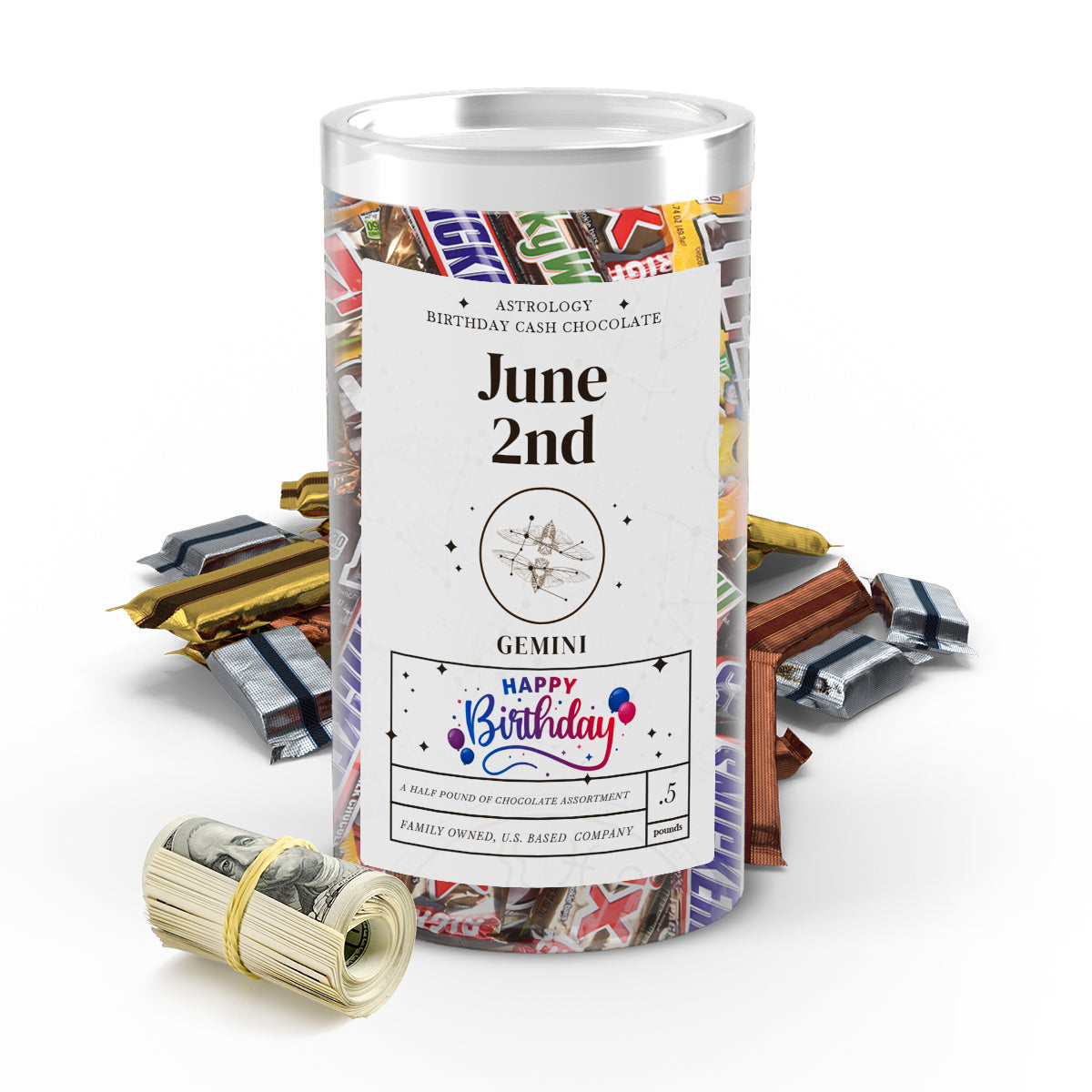 GEMINI | ASTROLOGY BIRTHDAY CASH CHOCOLATE