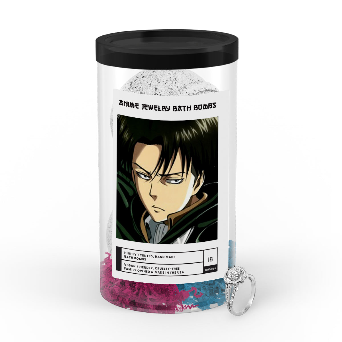 Levi (リヴァイ)  | Anime Jewelry Bath Bombs