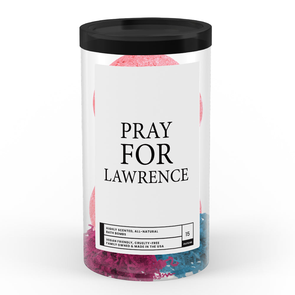 Pray For Lawrence Bath Bomb Tube