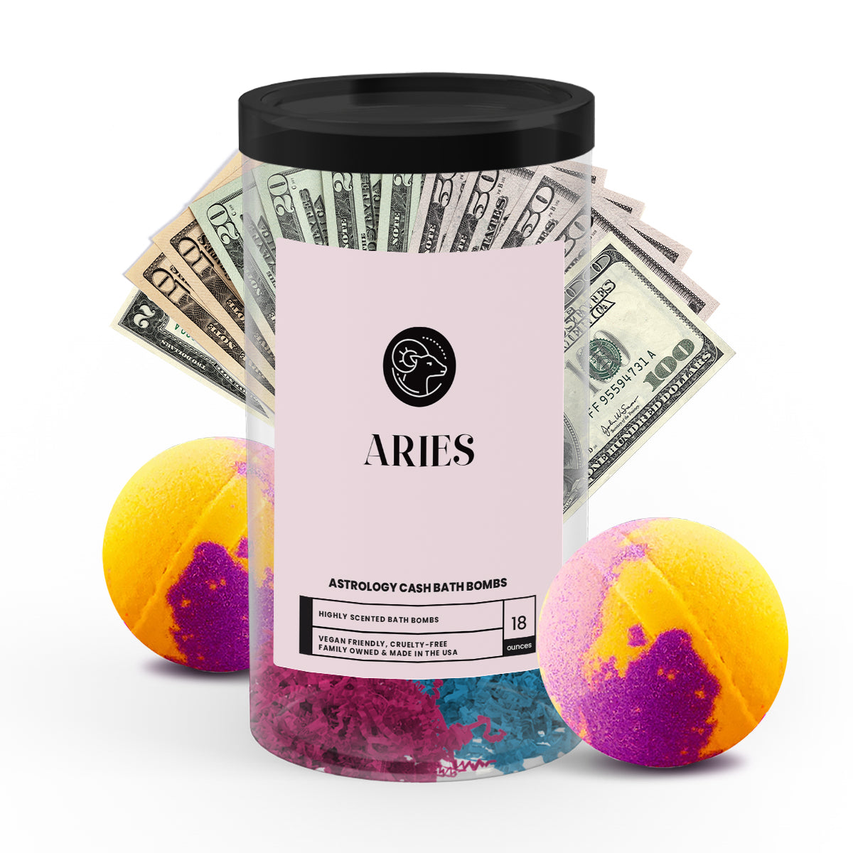 Cancer Astrology Cash Bath Bombs