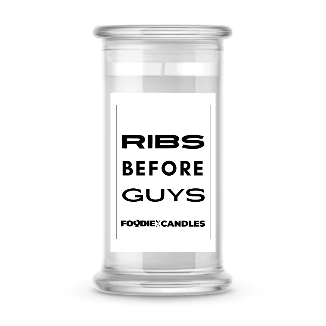 Ribs before guys | Foodie Candles
