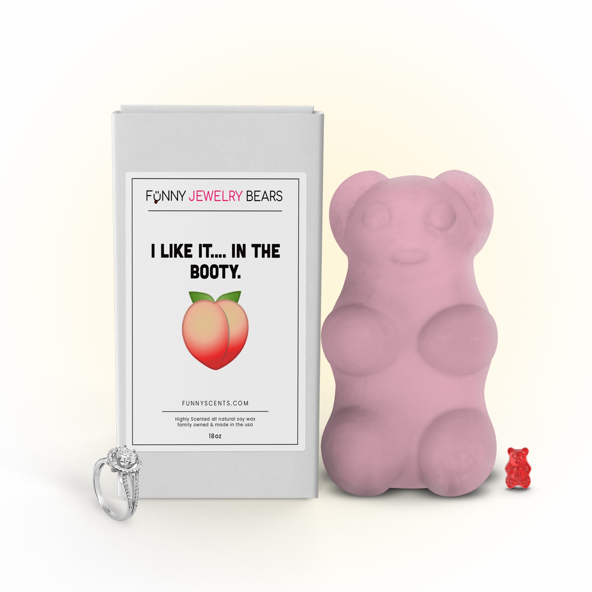 I Like it... in the Booty Funny Jewelry Bear Wax Melts