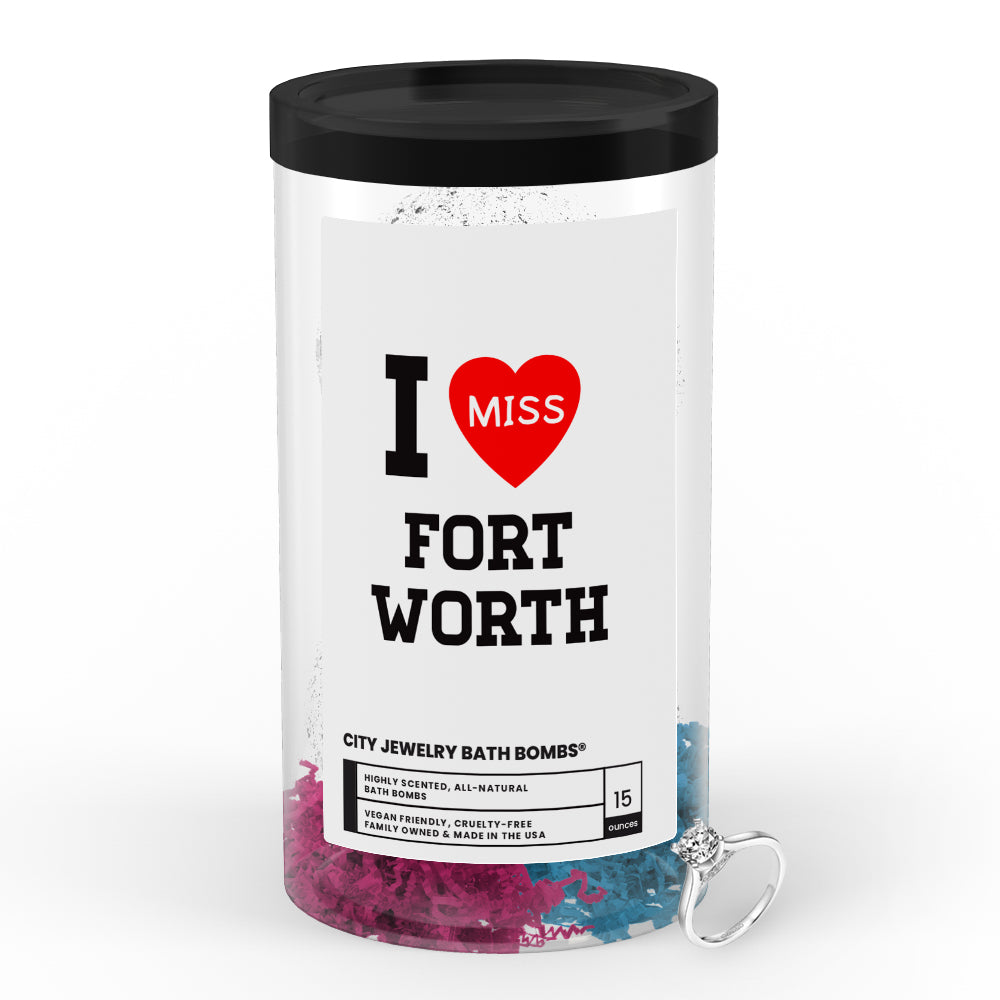 I miss Fort Worth City Jewelry Bath Bombs