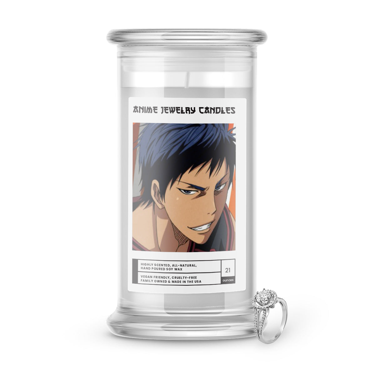 Aomine, Daiki | Anime Jewelry Candles