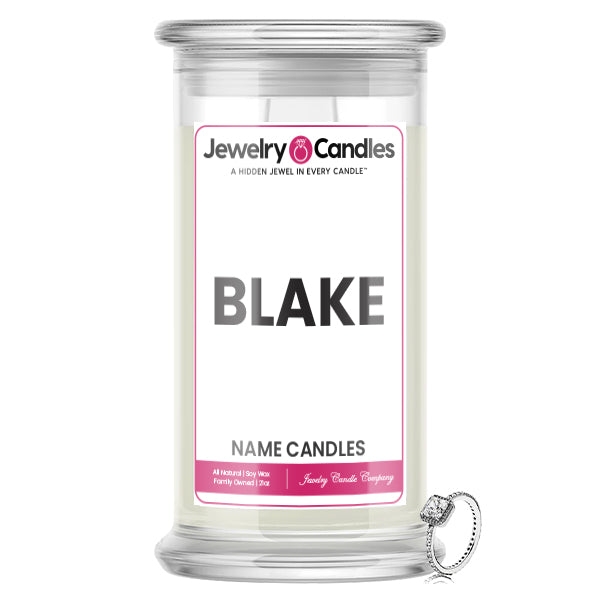 BLAKE Name Jewelry Candles