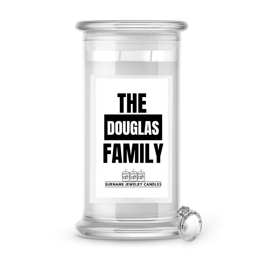 The Douglas Family | Surname Jewelry Candles