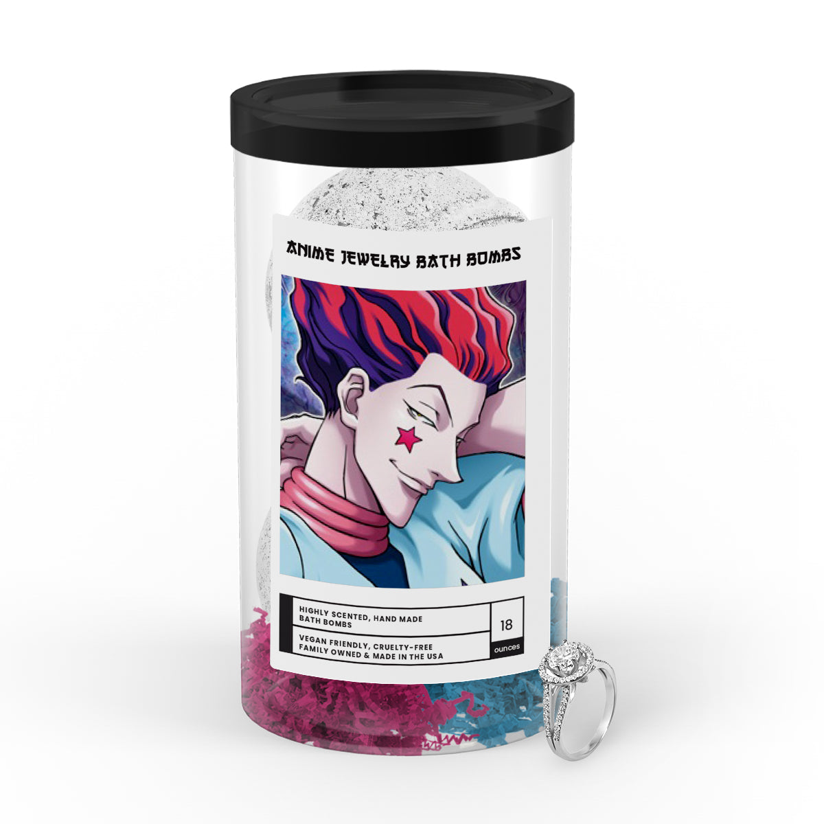 Morow, Hisoka (ヒソカ・モロウ) | Anime Jewelry Bath Bombs