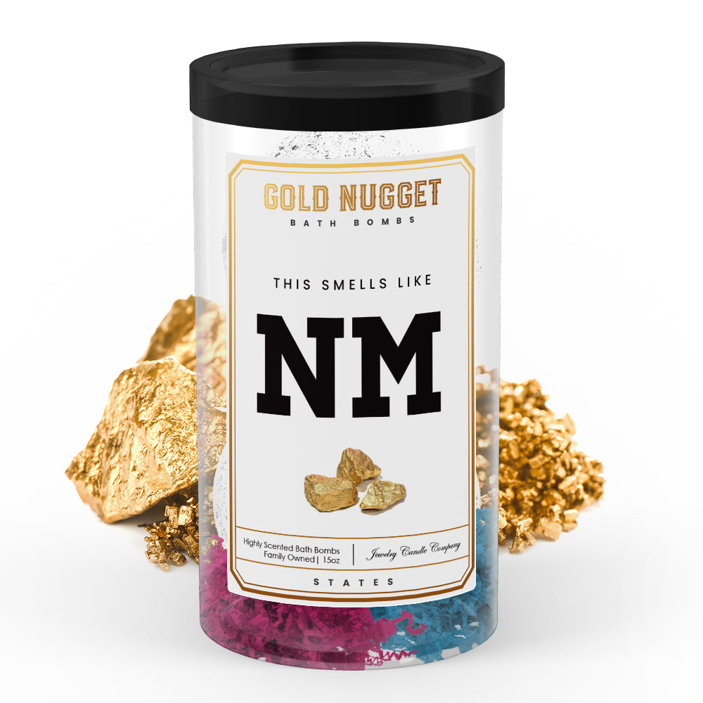 This Smells Like NM State Gold Nugget Bath Bombs