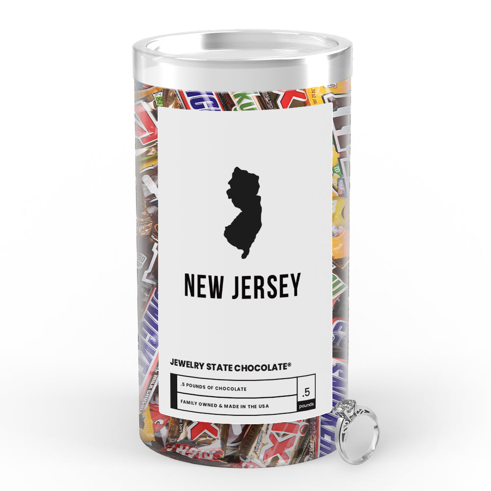New Jersey Jewelry State Chocolate