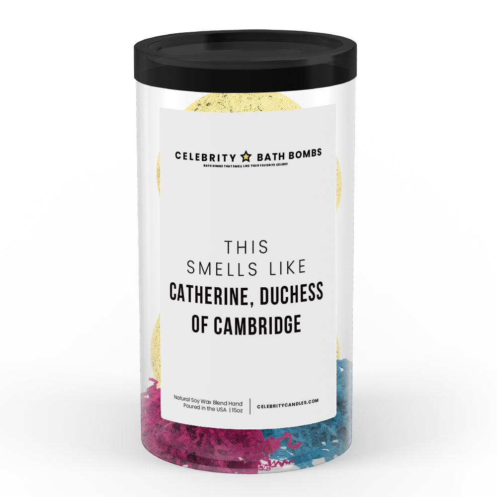 This Smells Like Catherine, Duchess Of Cambridge Celebrity Bath Bombs