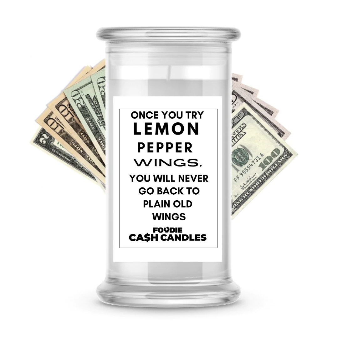 Once you try lemon pepper wings, you will never go back to plain old wings | Foodie Cash Candles