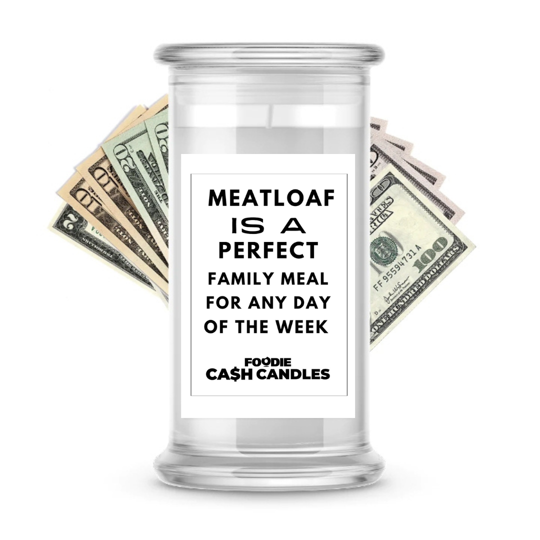 Meatloaf is a perfect family meal for any day of the week | Foodie Cash Candles