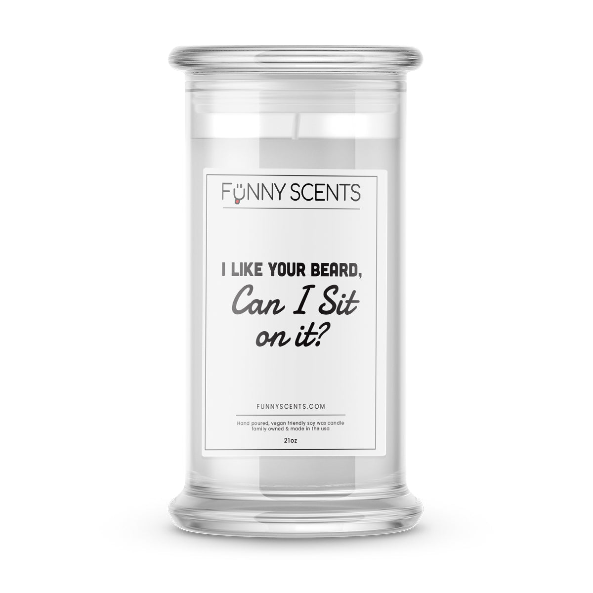 I Like Your Beard, Can I Sit On It? Funny Candles