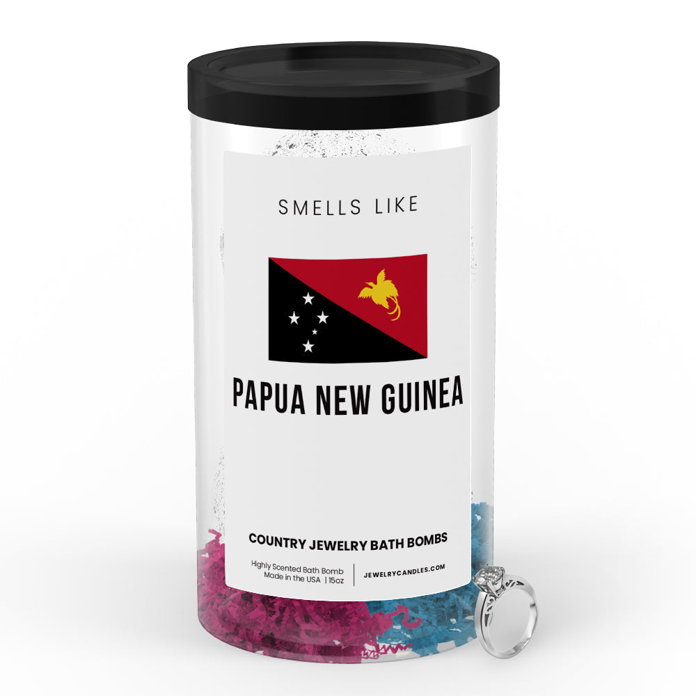 Smells Like Papua New Guinea Country Jewelry Bath Bombs