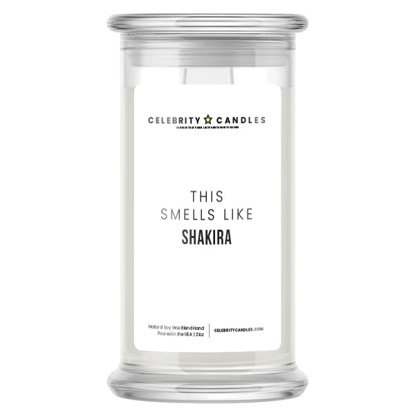 Smells Like Shakira Candle | Celebrity Candles | Celebrity Gifts
